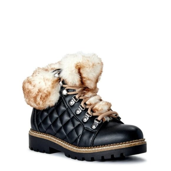 Quilted Hiker Boots - Picture 1 of 1